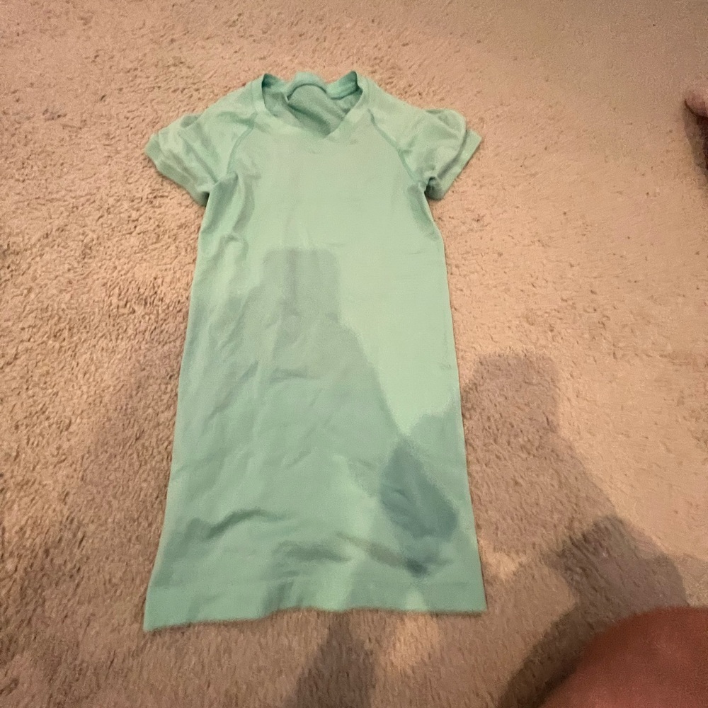 Lululemon Swiftly Mint Green Short Sleeve